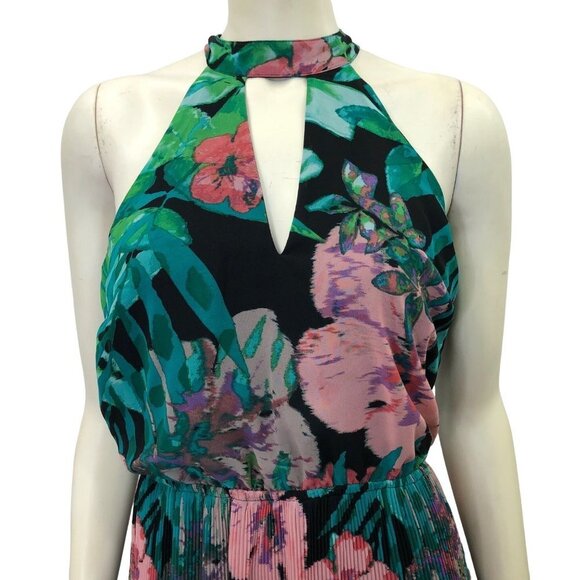 Thalia & Sodi high and low tropical‎ print dress size xsm - Picture 4 of 10